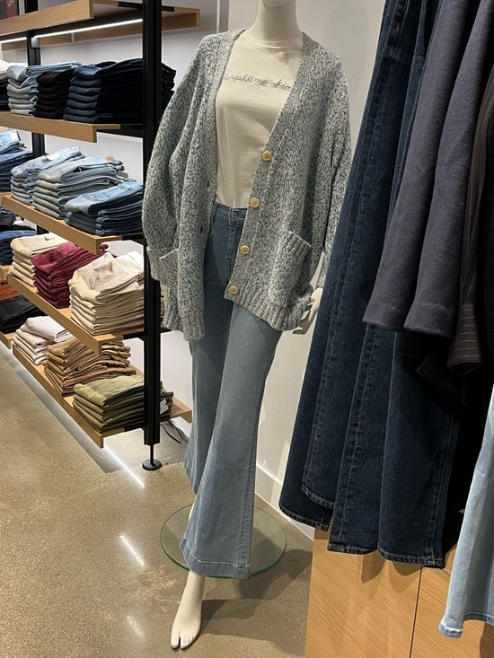 7 For All Mankind Sweaters - 7 For All Mankind Women Button-up Sweater (Size: M) - Authentic and Brand New